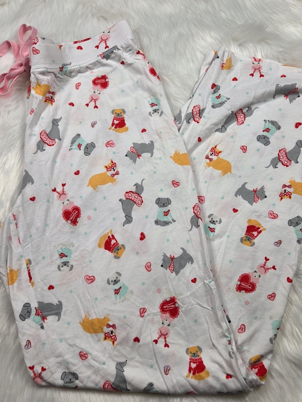 🆕️ Isaac Mizrahi Valentine's Day Dog Pajama Pants